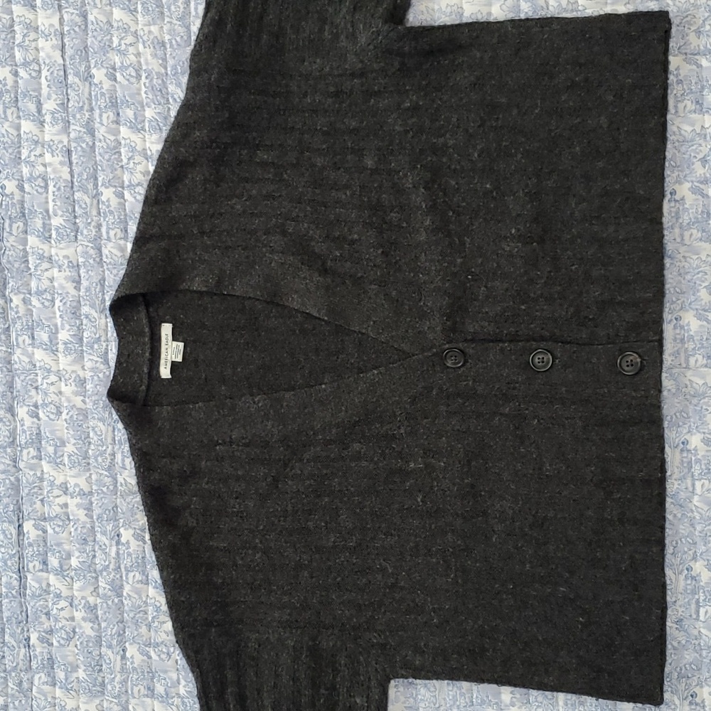 American Eagle Slouchy Ribbed Cardigan, Excellent, S
